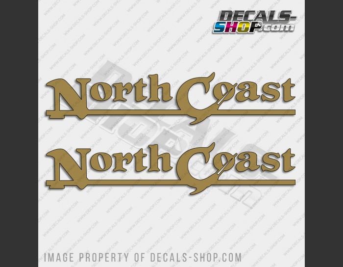North Coast Boat Logo Decal Set of 2 x 24" North Coast Boat Logo Decal Set of 2 x 24"